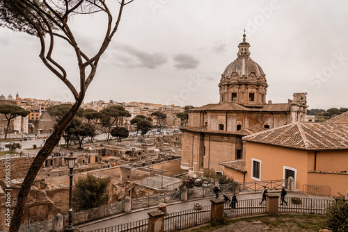 Forum Romanum in Rom, Italien