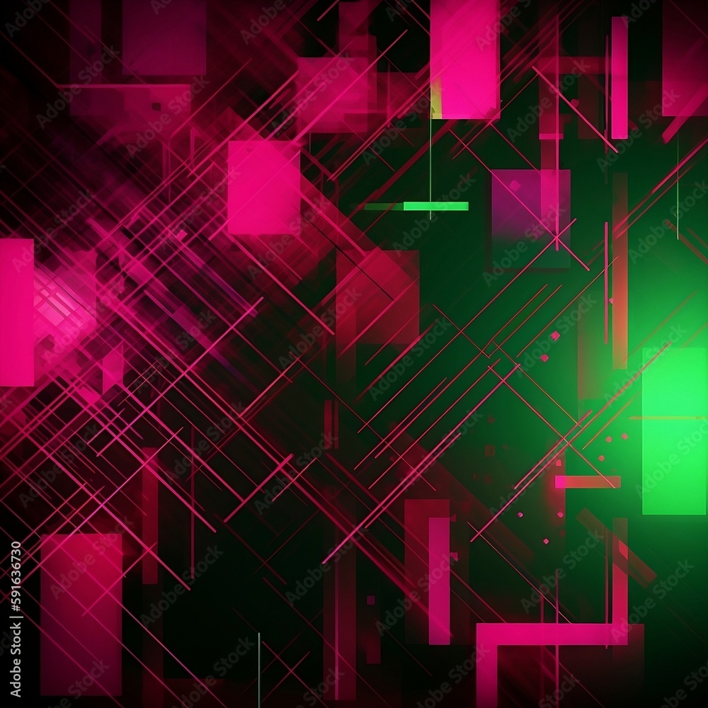 abstract modern background design, fuchsia, neon green abstract modern background design, fuchsia, neon green