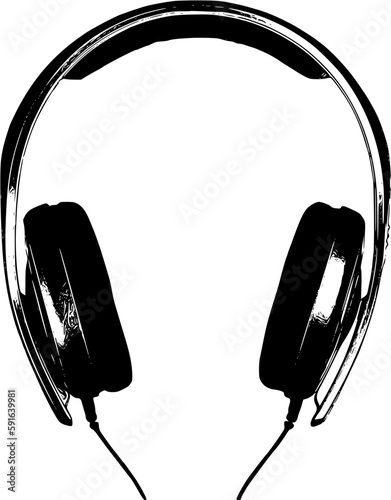 headphones silhouette