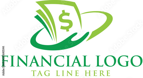 money hand financial logo