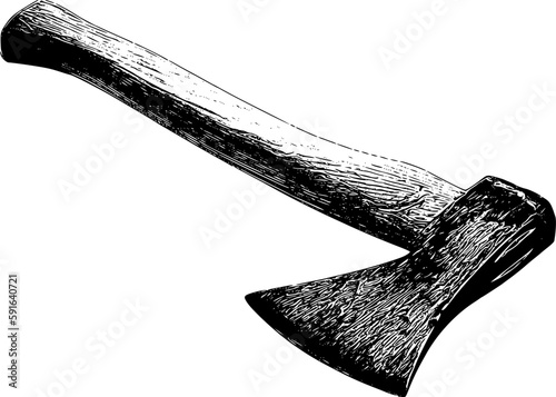 axe silhouette