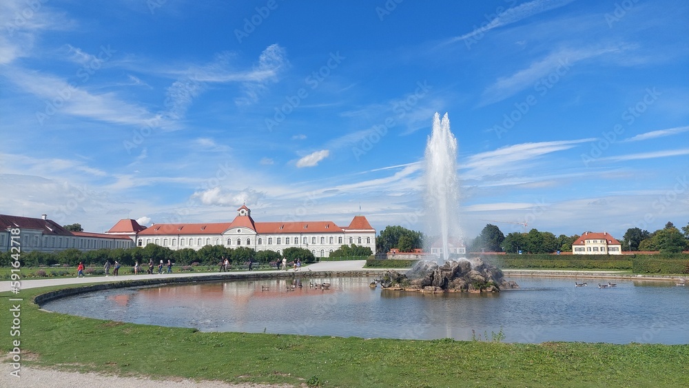 Fototapeta premium view of the town