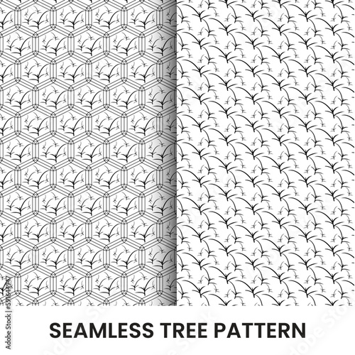 Vector grass pattern template