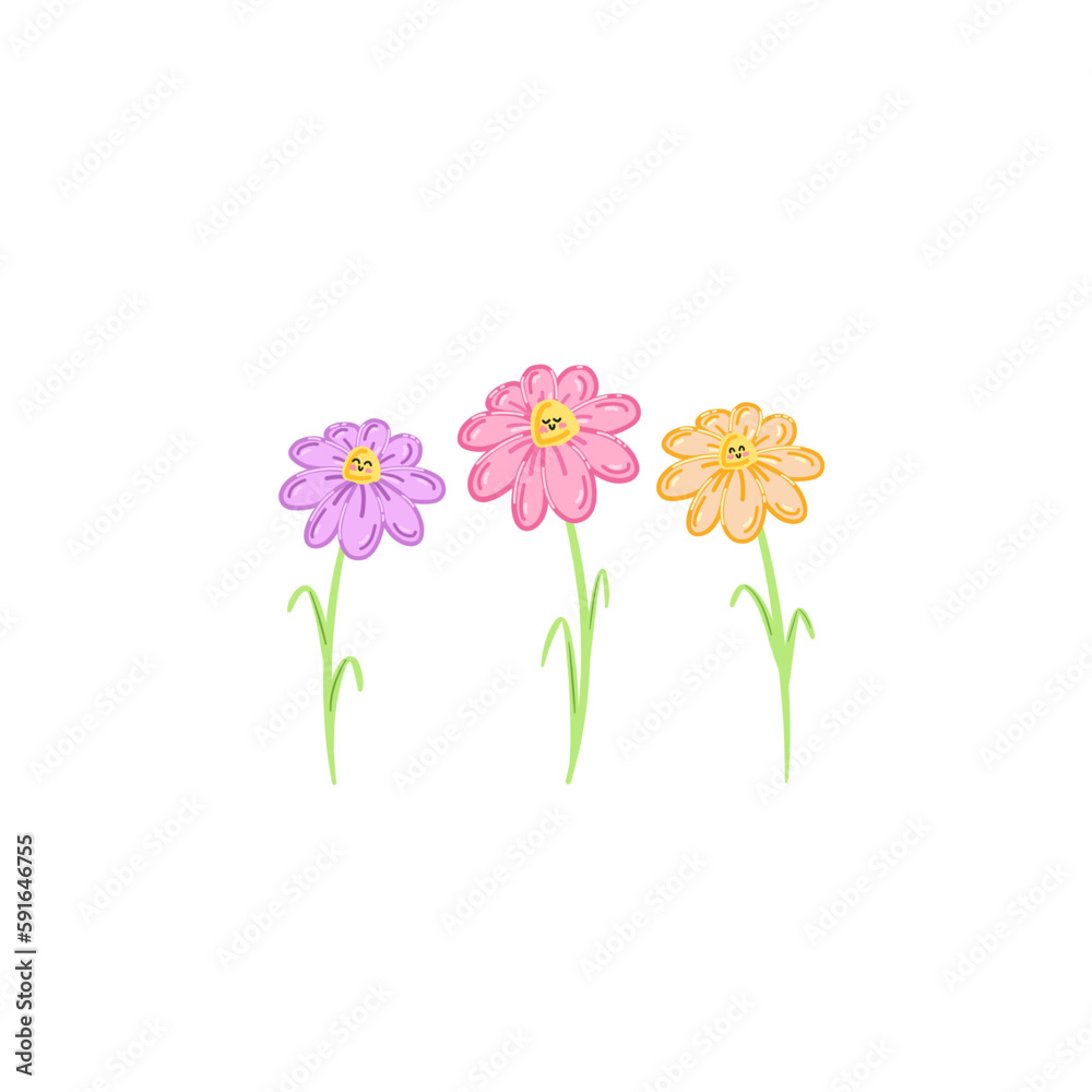 best friend trio of flowers illustrated with smiling face on a trasnparent background. isolated bunch of flower friends smiling best friend trio of flowers illustrated with smiling face on a trasnparent background. isolated bunch of flower friends smiling