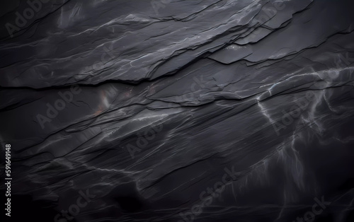 close up of a dark stone wall texture