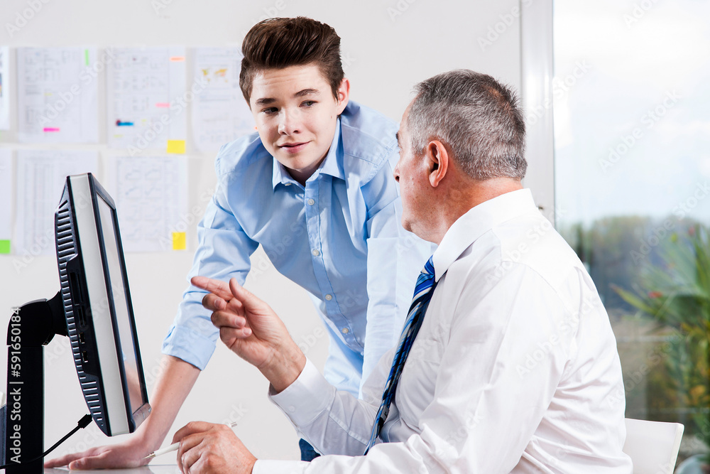 Business People in Office, Mannheim, Baden-Wurttemberg, Germany Business People in Office, Mannheim, Baden-Wurttemberg, Germany
