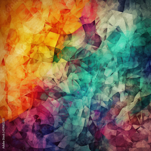 abstract colorful background with effect