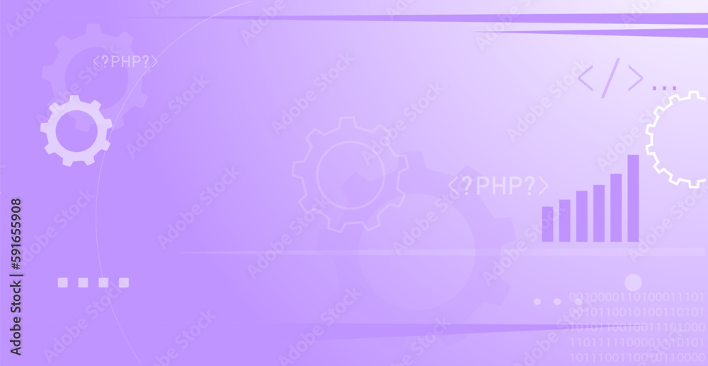 Obraz premium vector background. purple for IT