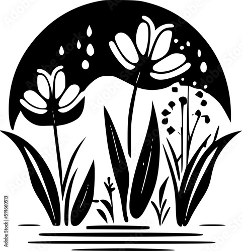 Spring - High Quality Vector Logo - Vector illustration ideal for T-shirt graphic