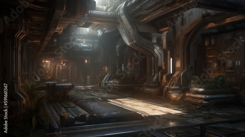 Scifi Game Art Environment © Damian Sobczyk