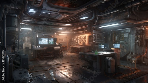 Scifi Game Art Video Games Environment