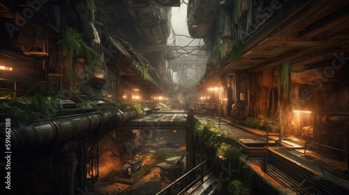 Scifi Game Art Video Games Environment