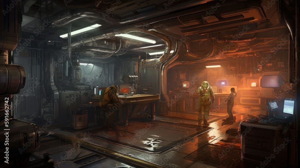Scifi Game Art Video Games Environment Scifi Game Art Video Games Environment