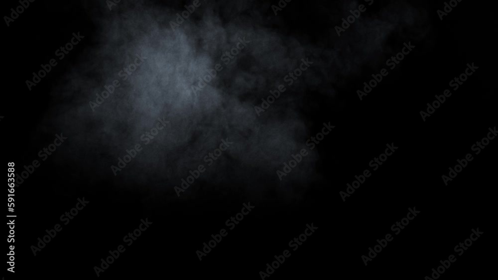 Abstract white smoke in slow motion. Smoke, Cloud of cold fog in light spot background. Light, white, fog, cloud, black background, 4k, ice smoke cloud. Floating fog. Abstract white smoke in slow motion. Smoke, Cloud of cold fog in light spot background. Light, white, fog, cloud, black background, 4k, ice smoke cloud. Floating fog.