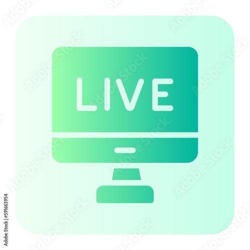 live gradient icon