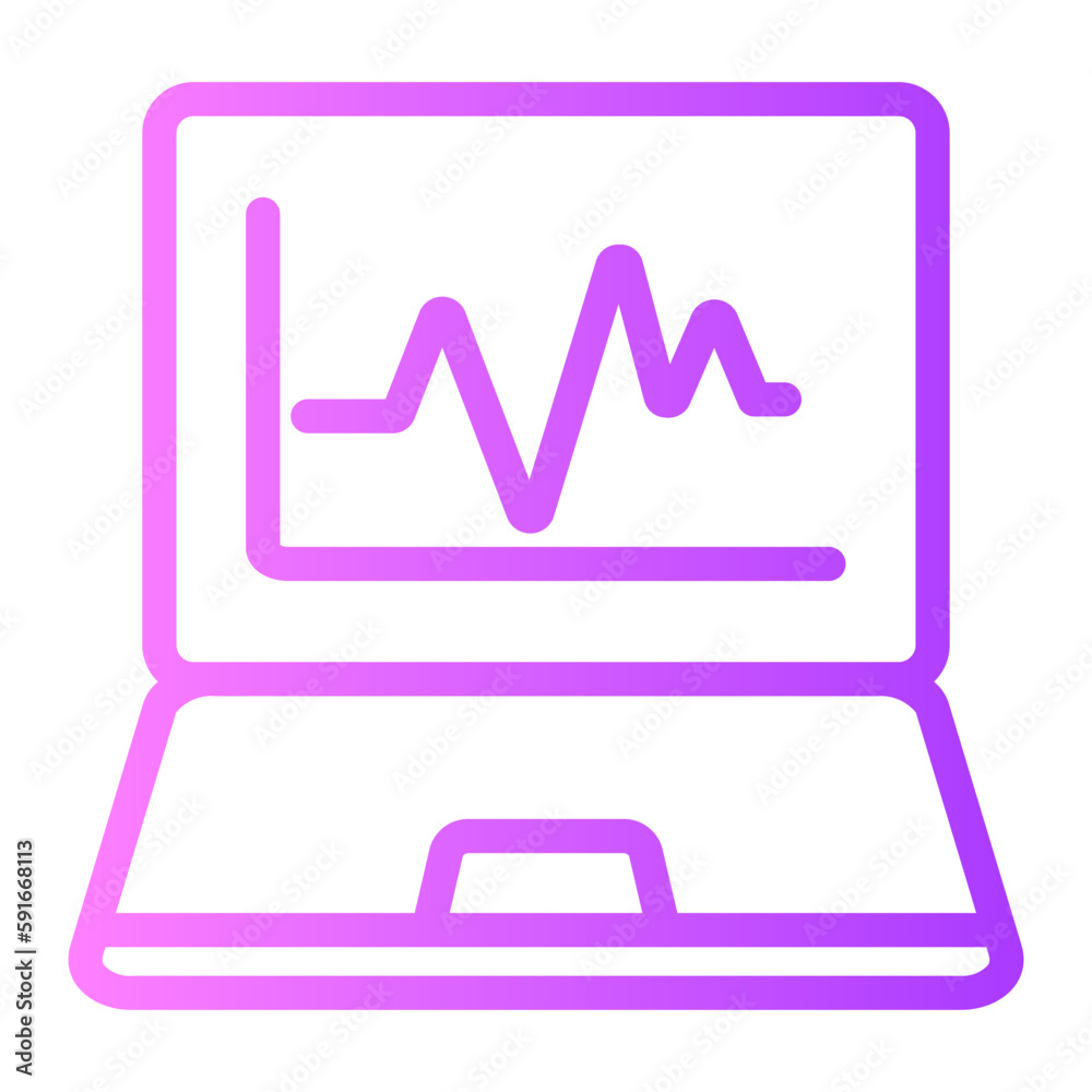 laptop gradient icon laptop gradient icon
