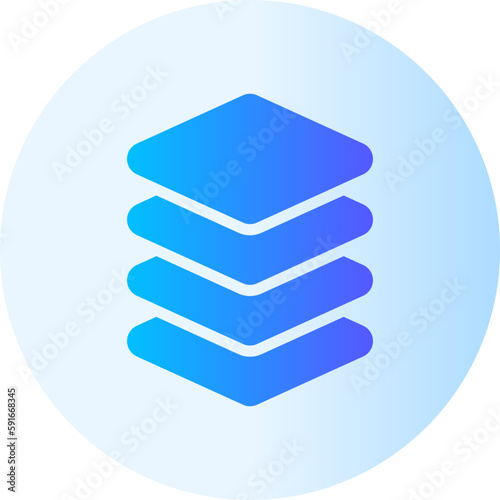 layers gradient icon