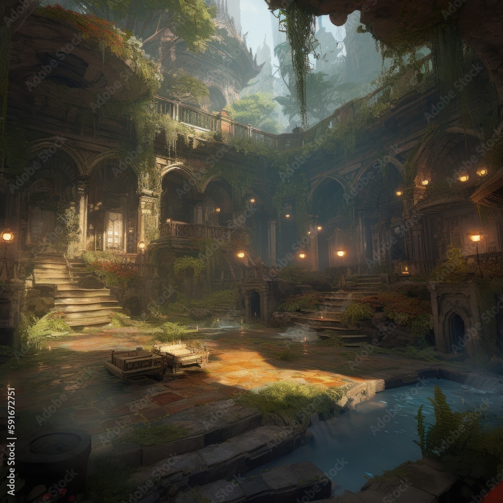 Game Art Video Games Environment