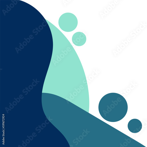 Blob Circle Corner Element