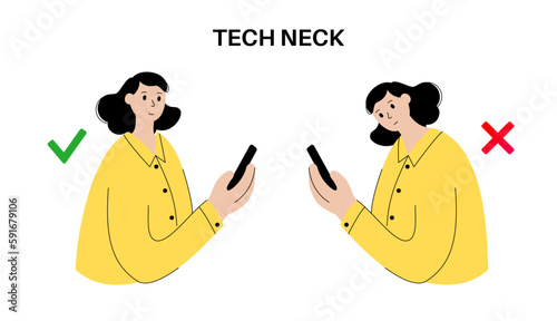 Neck vertebrae deformity