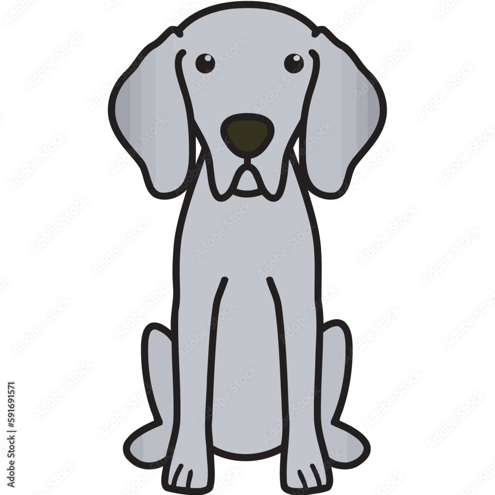 Weimaraner Dog Breed Cartoon Kawaii Sketch Hand Drawn Watercolor Painting Silhouette Sticker Illustration Sublimation EPS Vector Graphic Weimaraner Dog Breed Cartoon Kawaii Sketch Hand Drawn Watercolor Painting Silhouette Sticker Illustration Sublimation EPS Vector Graphic