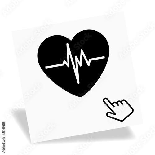 Logo bilan de santé.