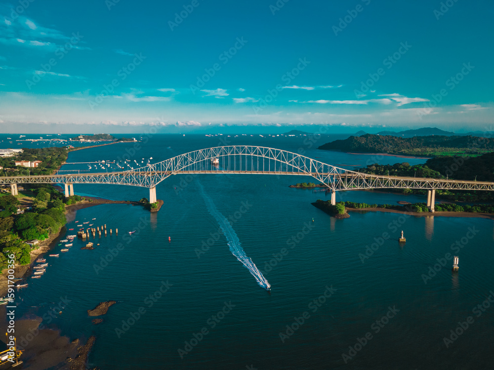 Obraz premium Canal de Panamá