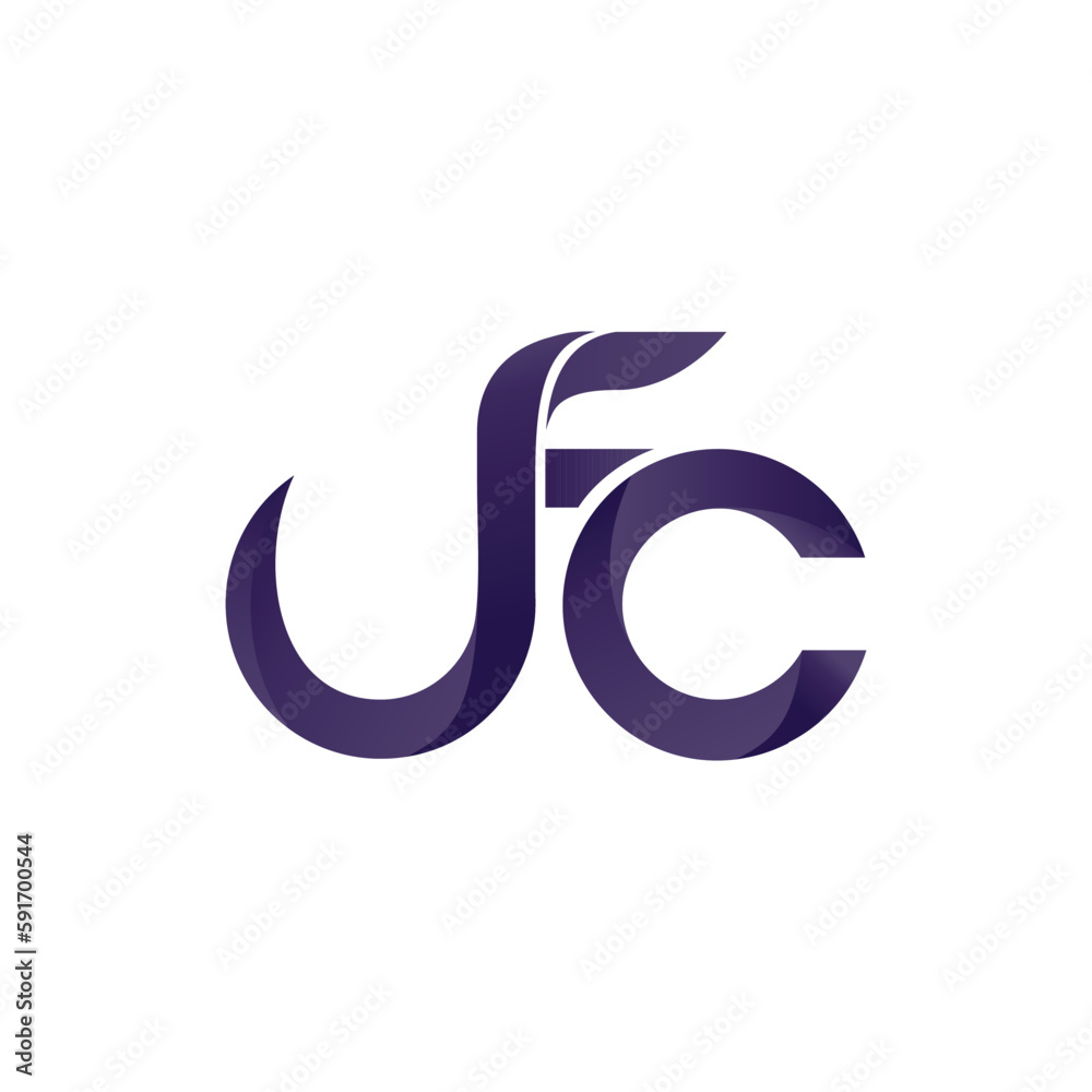 UFC sport. Ultimate Fighting Championship elegant unique logo symbol 