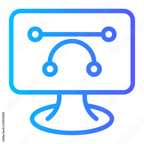 graphic editor gradient icon