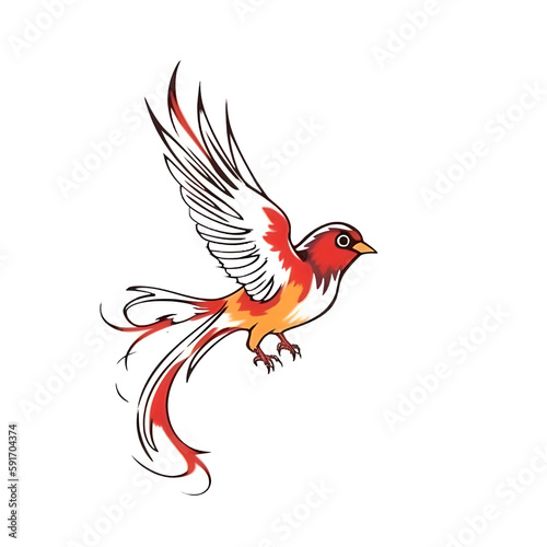 illustration of a bird