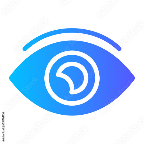 eye gradient icon