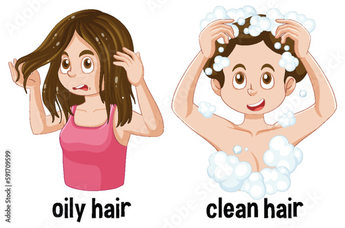 Teen Girl Concerns Hair Problem During Puberty
