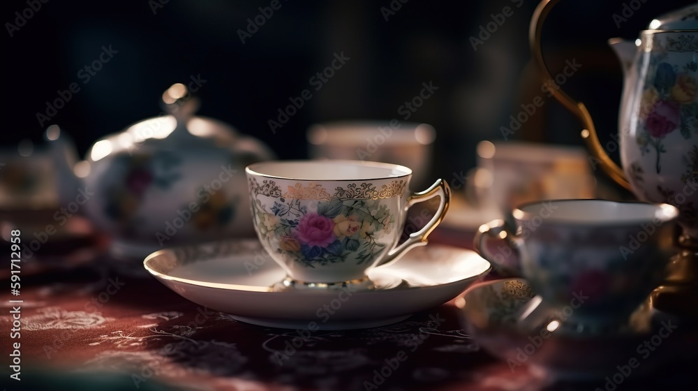 cup of tea. Generative AI cup of tea. Generative AI