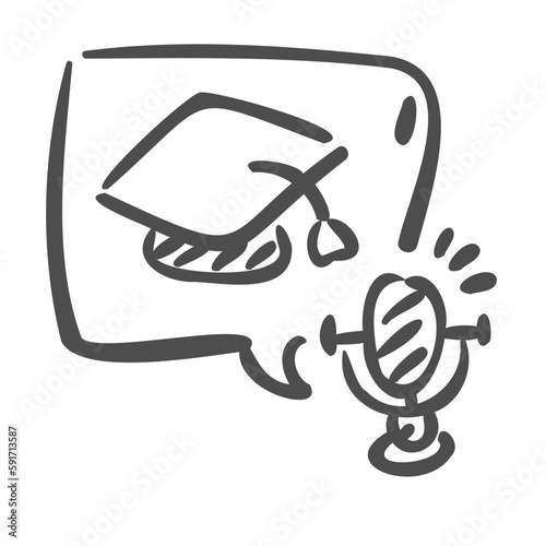 education podcast icon