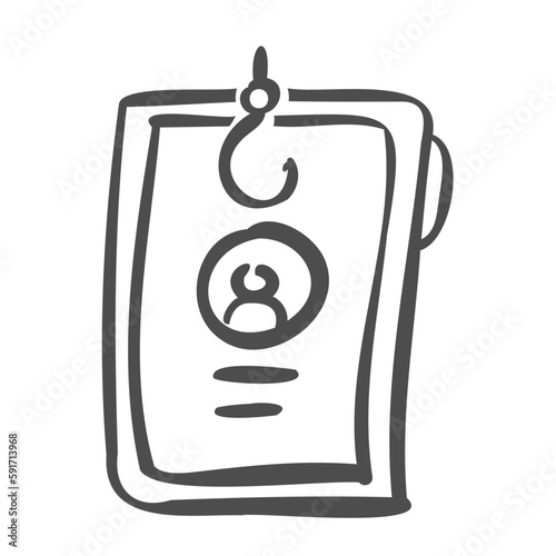 mobile phising icon