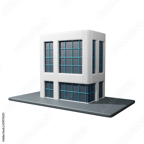 3d Office Building