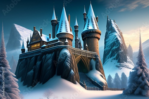 fairy tale castle