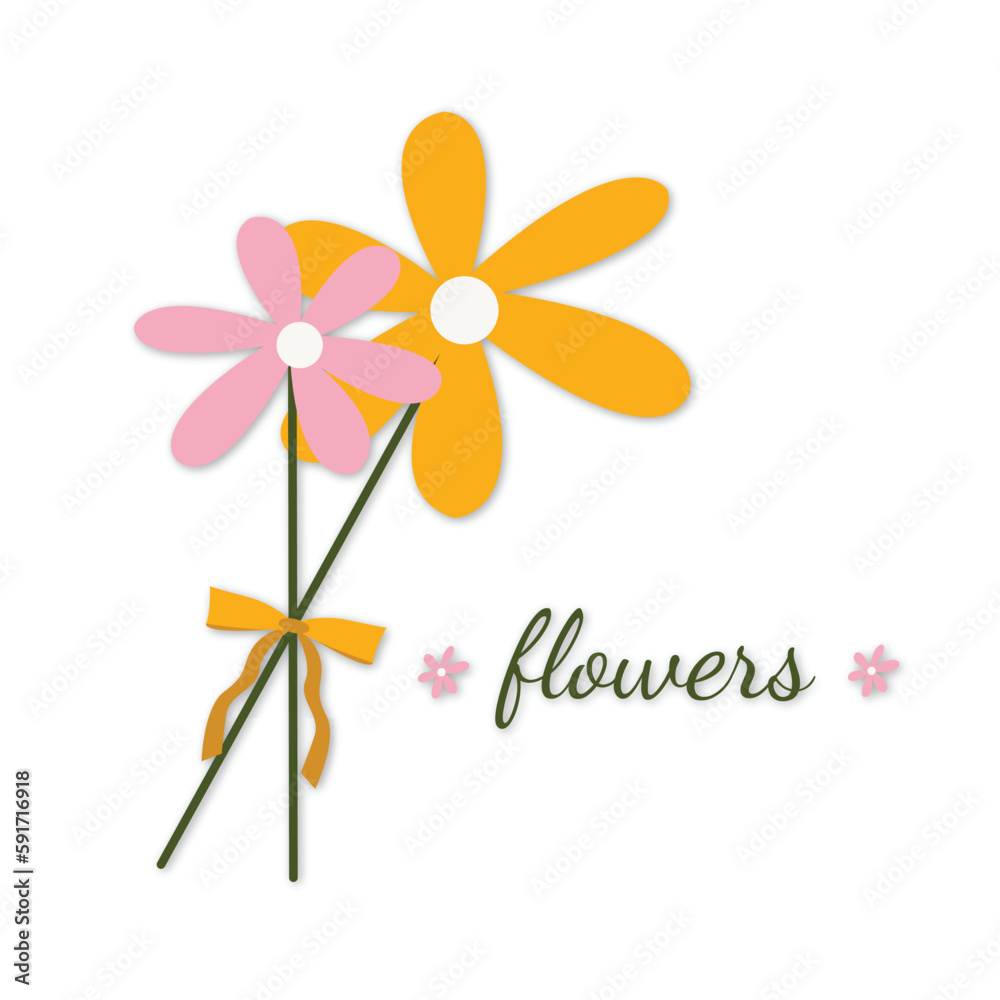 flower cartoon vector illustration design flower cartoon vector illustration design
