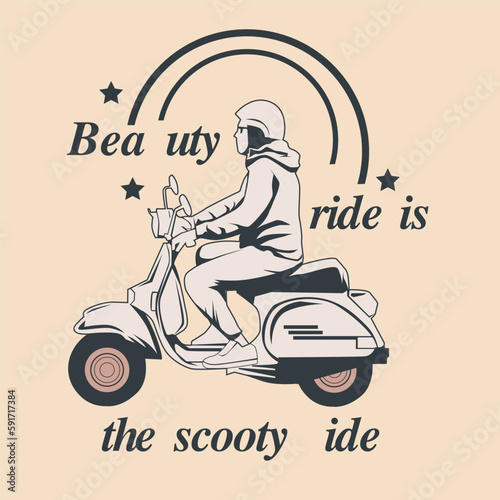 scooter is a lifestyle of preference and comfort