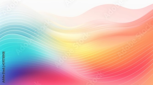 abstract gradient soft colors background with circles curve waves concept, OS fluidic layers warm rainbow colorful modern timeless transition pastel like digital flow, generative ai 