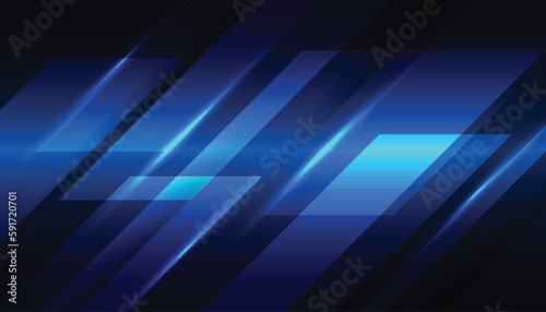 abstract blue technology communication. Hi-tech digital technology and engineering, digital telecom technology concept. 