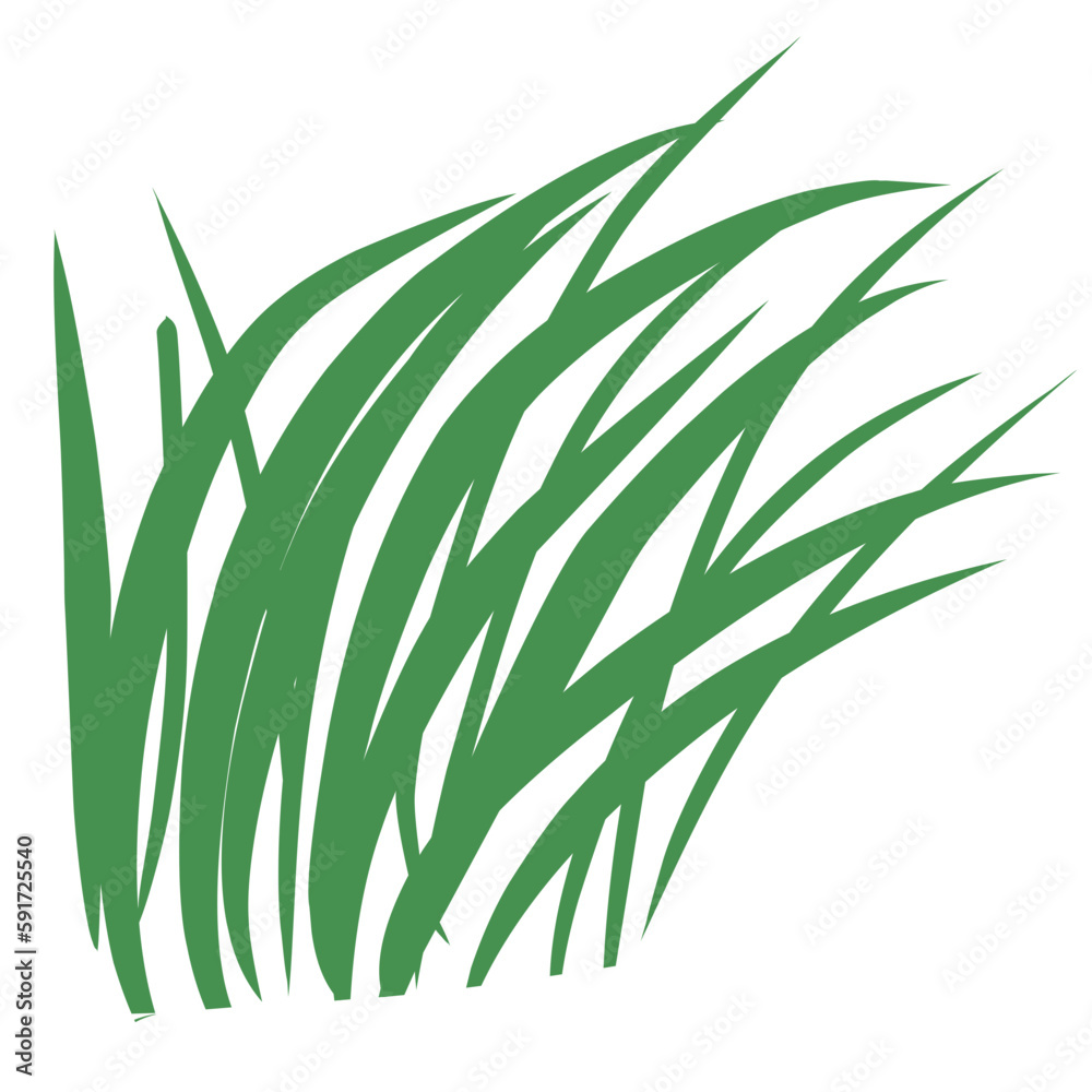 Fototapeta premium Flat Grass 