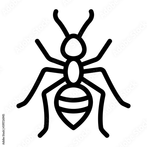 ant line icon