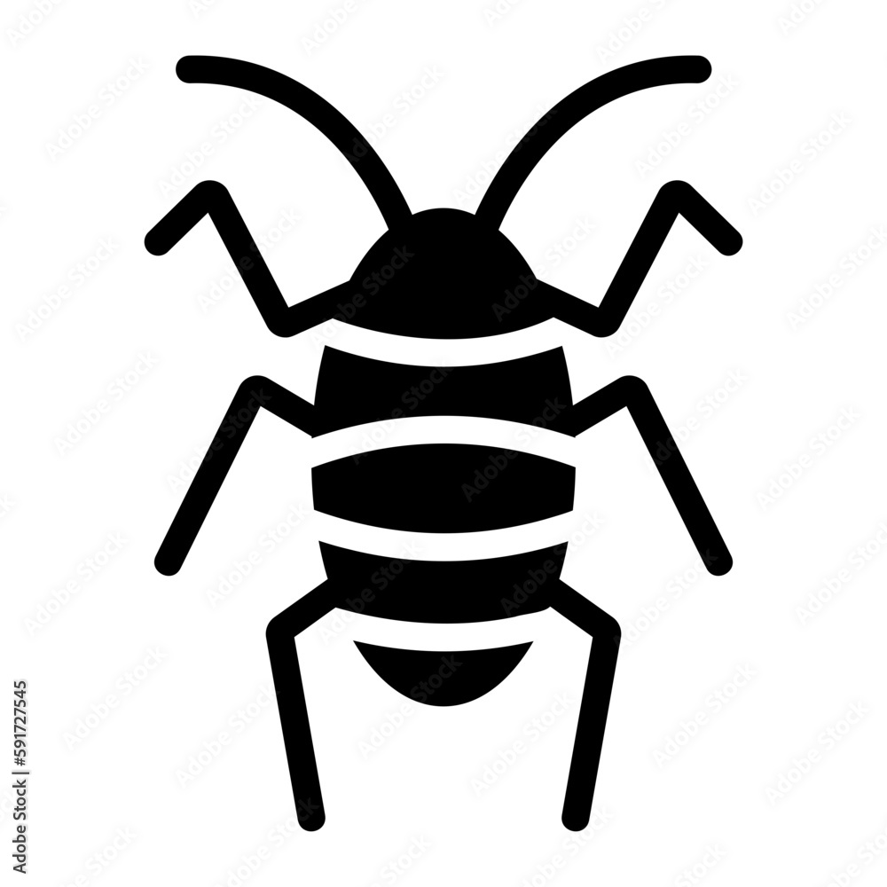 cockroach glyph icon cockroach glyph icon