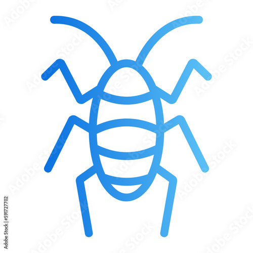 cockroach gradient icon