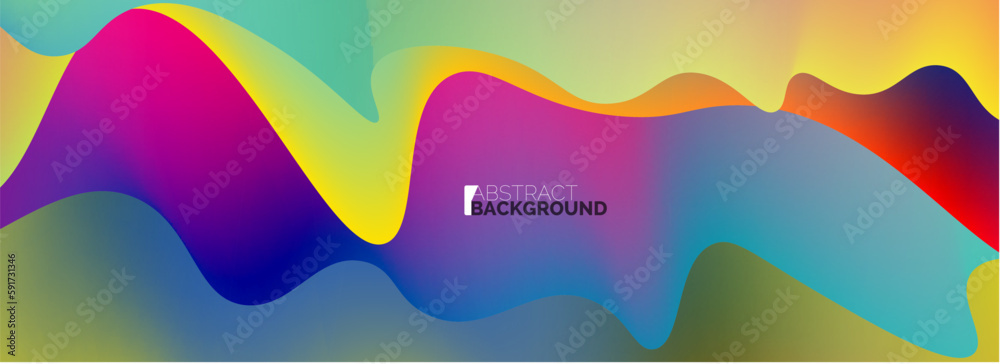 Dynamic liquid waves abstract background for covers, templates, flyers, placards, brochures, banners Dynamic liquid waves abstract background for covers, templates, flyers, placards, brochures, banners