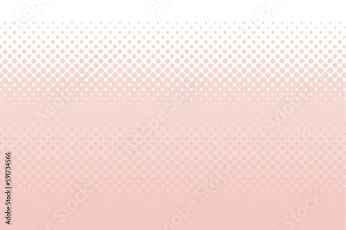 Increasing Polka Dot Background Image - Pink/White