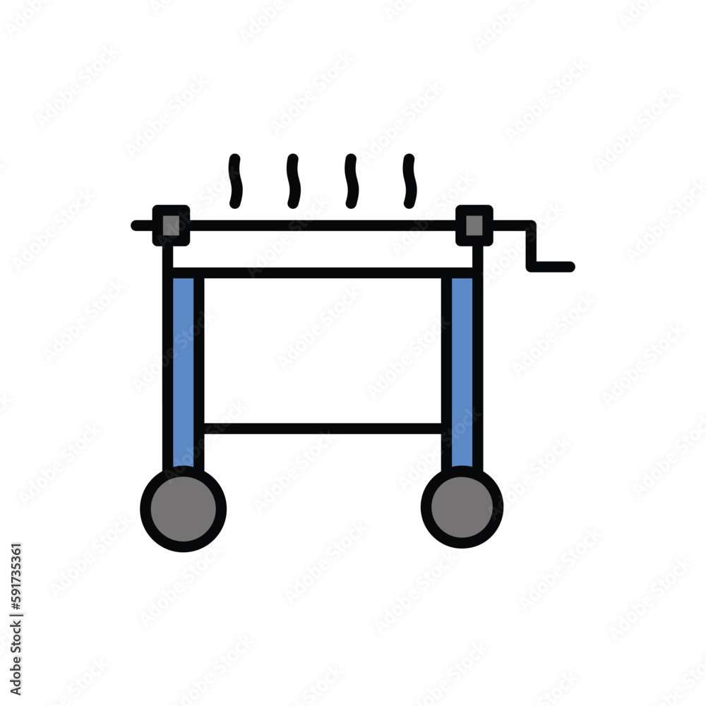 Outdoor Kitchen icon vector stock. Outdoor Kitchen icon vector stock.