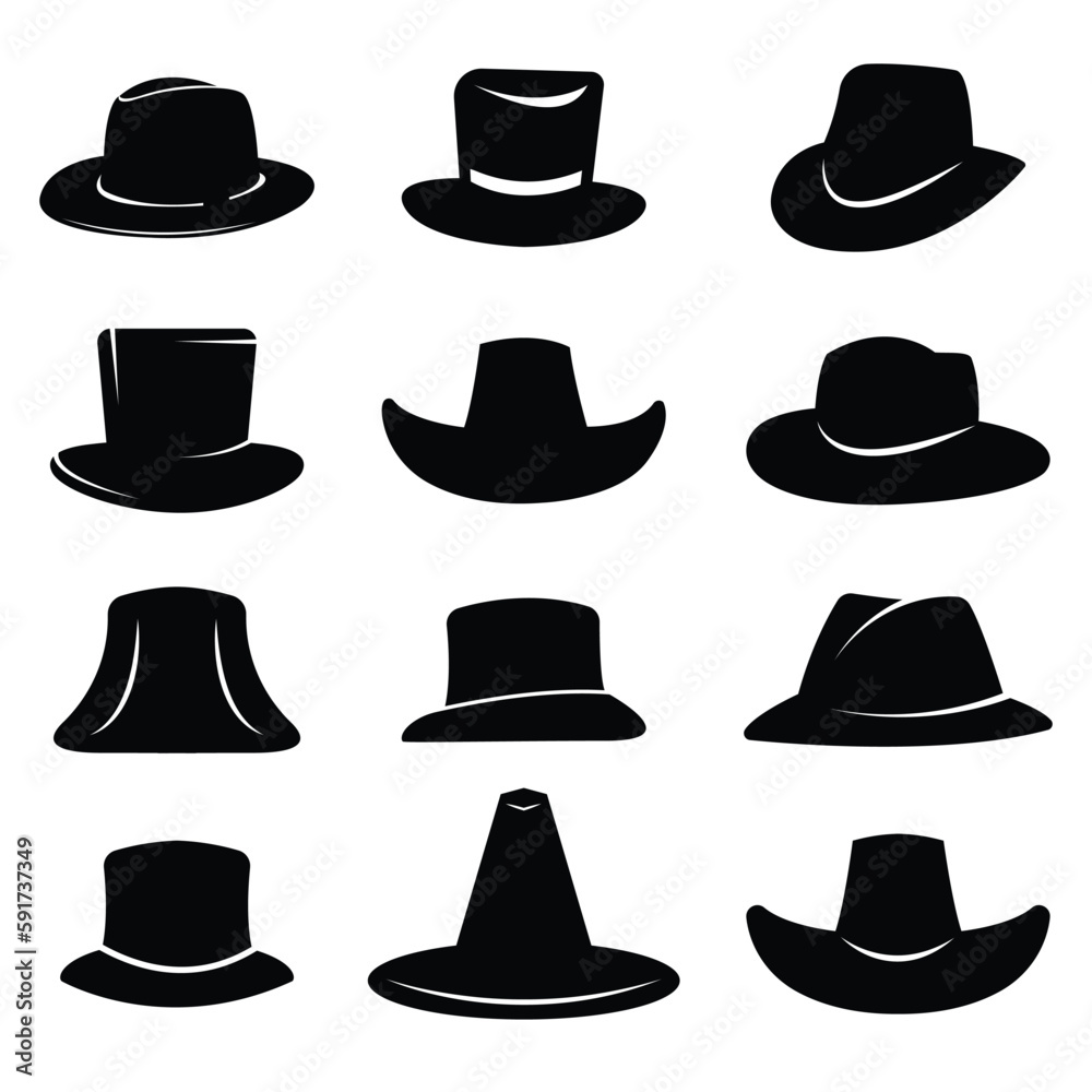 Φωτογραφία silhouette of jazz musician hat