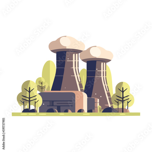 Nature power threatened by industrial pollution and technology